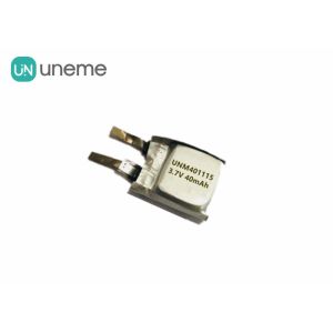 401115 Rechargeable Polymer Lithium Battery / 3.7V 40mAh Headset Battery