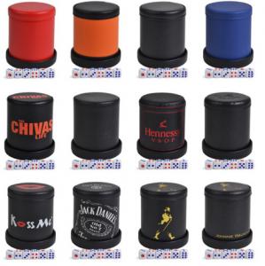 China Black Plastic Electronic Dice Cup Cheating Device For Games ISO9001 on sale