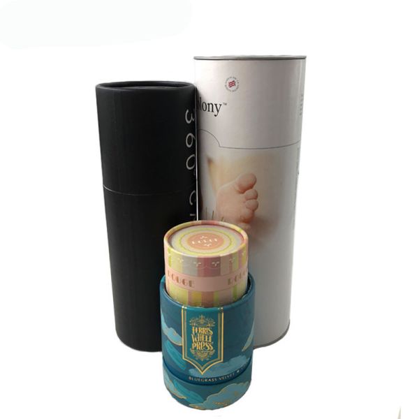Elegant Cosmetic Tube Packaging / Paper Chapstick Tubes Film Lamination