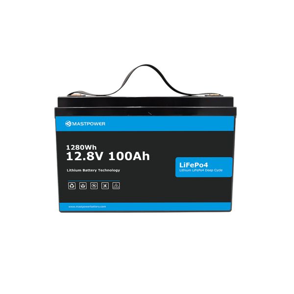 1280Wh 12.8V 100Ah Electric Golf Buggy Lithium Battery OEM/ODM Available