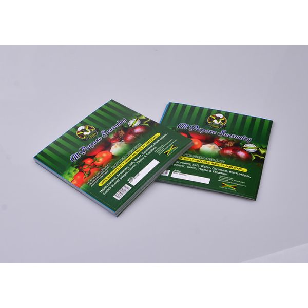 Personalized permanent self adheisve paper seasoning food container packaging labels