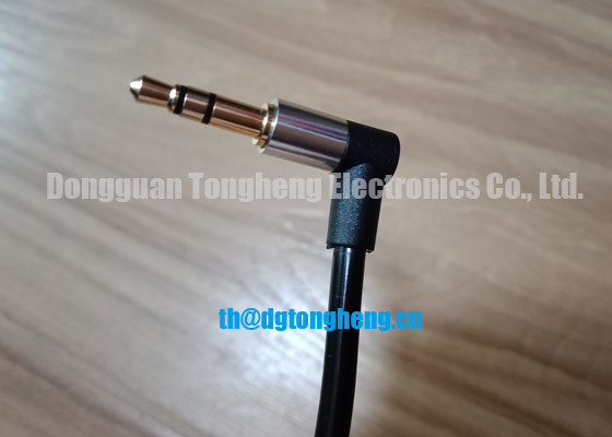 90 Degree Angle DC Jack Connector Moulded T-016