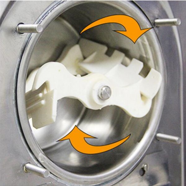 Vertical Commercial Ice Maker Machine , American Ice Cream Machine