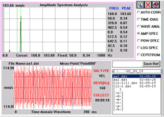 Ground / Structure Vibration Analyzer Seamless Low Frequency Measurement