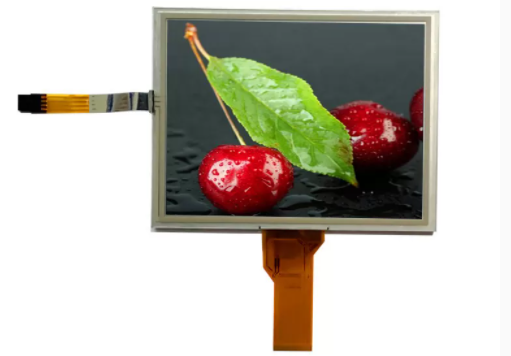 800 X 600 Resolution 250cd/m2 Brightness TFT LCD Touch Screen with 6 o'clock Viewing Direction for Industrial Automation
