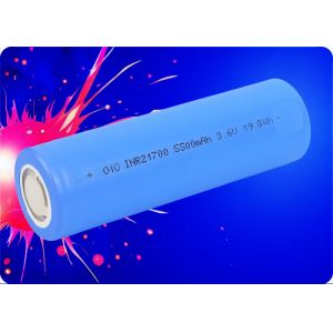 China NMC 21700 Battery 5500mAh 3.6V 11A Discharge Li-Ion on sale
