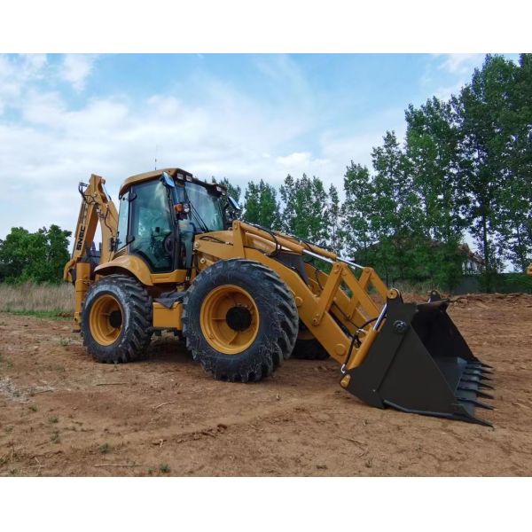 Cummins EURO V Engine Compact Wheel Loader Backhoe Loader SNSC Fully Hydraulic System
