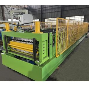 0.12mm - 0.4mm PPGI Double Layer Roll Forming Machine With Trapezoidal
