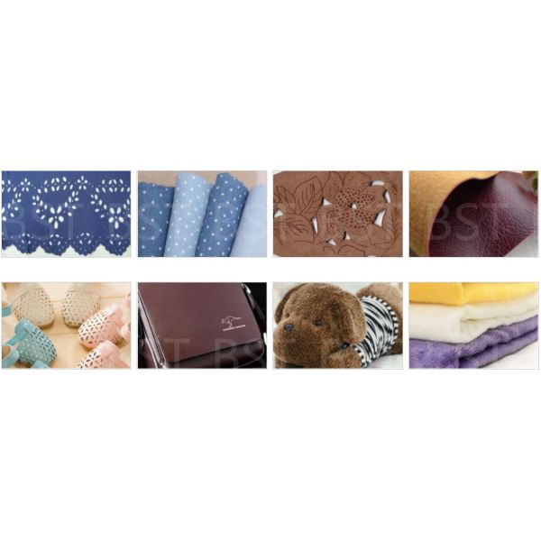 Leather 100W 150W CO2 Laser Cutting Machine 1200x600mm With Left And Right Movable Tables