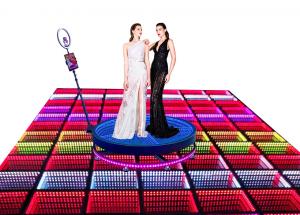 China Outdoor Light Up Floor Panels Illuminated LED Lighted Dance Floor Tiles For Wedding wholesale