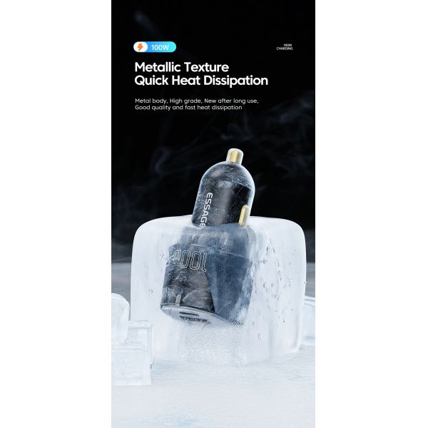 City F688 F689 F699 Type C USA B Power Supply Adapter Car Charger 66W 60W