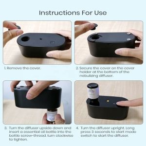 Waterless Portable Essential Oil Diffuser ▕ DN-850