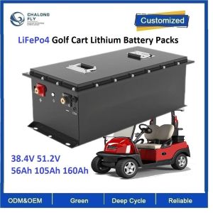 China CLF OEM ODM Rechargeable LiFePo4 Golf Cart Lithium Battery Packs 38.4V 56Ah 105Ah 160Ah Truck Forklift Bus 6000cycles wholesale