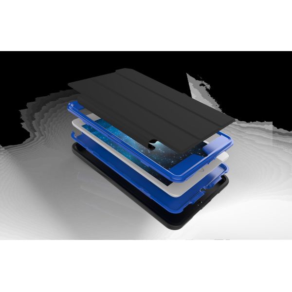 For New iPad 2017 wifi Protective armor hybrid defender kickstand auto wake sleep case cover