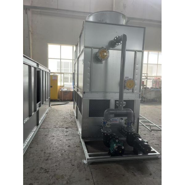 Customized Logo Supported Closed Cooling Tower With 380V Voltage