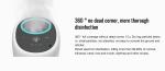 Hypochlorous acid disinfection automatic charging robot in hotel conference hall