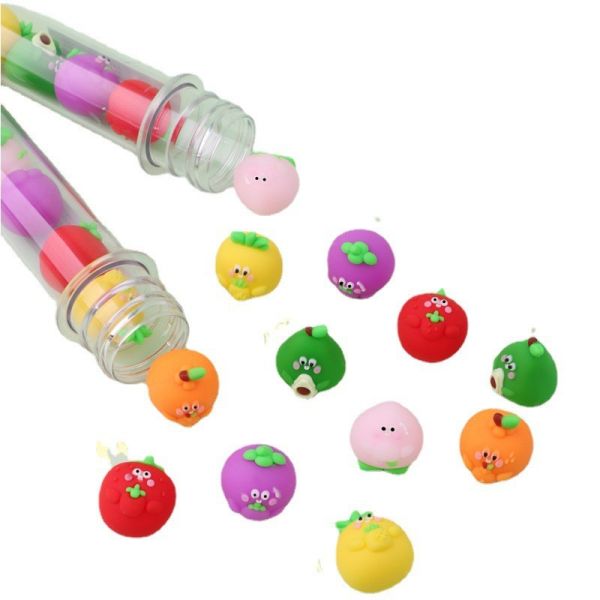 Nontoxic Soft Pencil Erasers Lovely Unicorn Cartoon Design for Kids Learning and Game Rewards