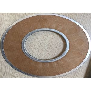 China 1um Flat Round Metal Sinter Wire Mesh Discs Pouching Stamping wholesale