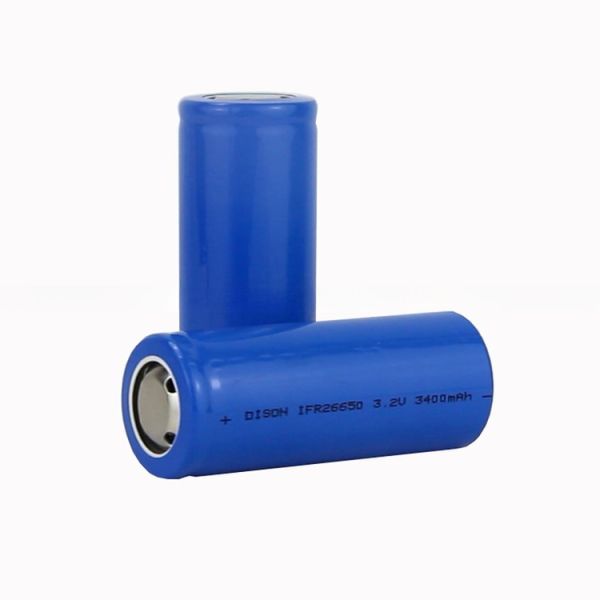3.2v 3600mAh LiFePO4 26650 Battery Cell For Solar Street Lighting And Robot