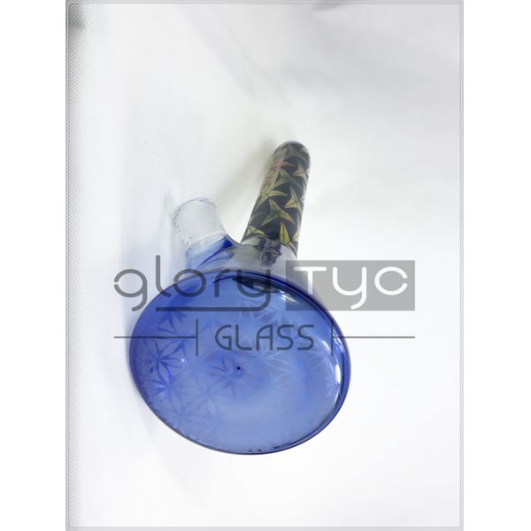 Handmade Hookah Glass Pipe Can Customize borosilicate glass bongs