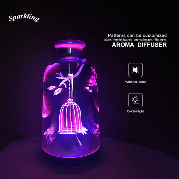 Wholesale Christmas Gifts Essential Oil Diffuser Humidifier aroma Lamps Diffuser