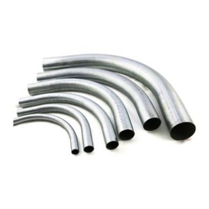 China Galvanized Steel 4 Inch 90 Degree Pipe Elbow With Flange wholesale