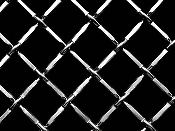 Architectural Woven Metal Mesh Fabric Create Weave Ss Woven Wire Mesh