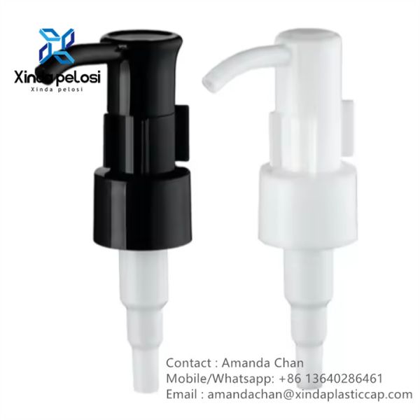 Plastic Lotion Pump With A Clip Lotion Pump Left-Right Lock For Bottles