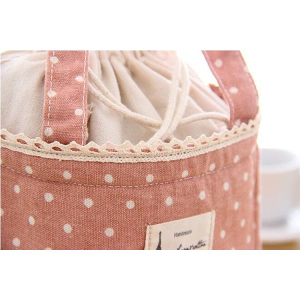 High quality lovely portable insulated lunch bag reusable school cooler pouch Picnic Insulated bag for food delivery