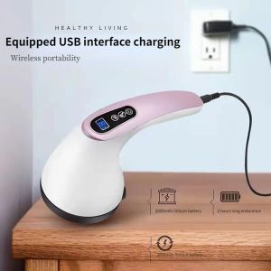 Handheld Body Anti Cellulite Massager Electric Heating Vibration Body Massage