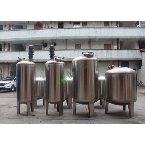 Dairy Milk Oil RO Water Storage Tank Stainless Steel with Mixer Agitator