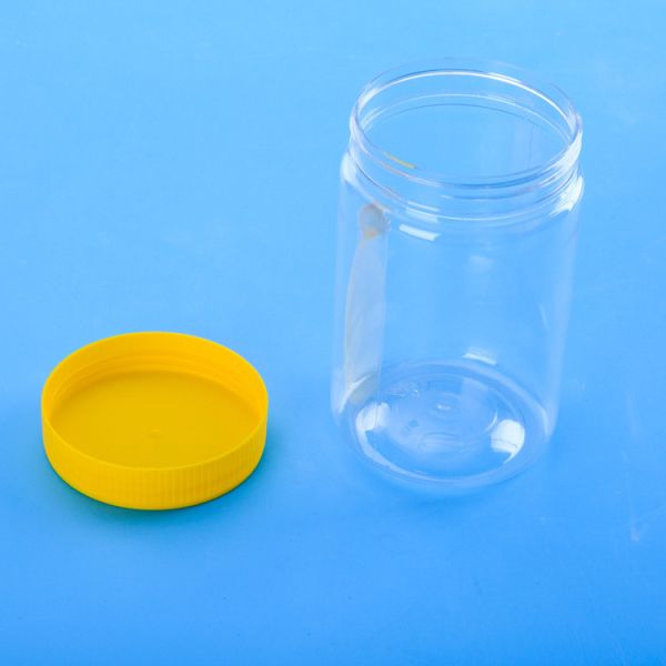 10oz Plastic Screw Cap Jars