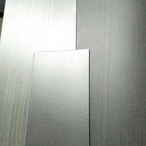 TISCO BAOSTEEL Hairline Stainless Steel Sheet 0.3 - 3.0mm Cold Rolled SS Sheet in 4ft*8ft