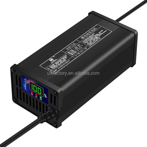 Smart Intelligent 48V 54.6V 5A Battery Charger for 10Ah 15Ah 20Ah Electric Golf Cart Battery Pack