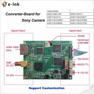 China 3G HD-SDI HDMI 30 Pin LVDS Cable Sony Camera Converter Board on sale