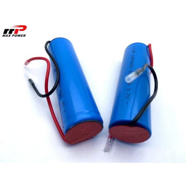 2300mAh 18650 3.7V Lithium Ion Rechargeable Batteries High Temperature Resistance