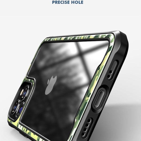 Scratchproof Designer Cell Phone Cases PC TPU Hybrid High Transparency For Iphone