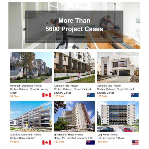 High End Popular Modern Wardrobe Bedroom Furniture Walk in Closet Wardrobe