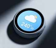 1.3 Inch Round TFT LCD Display with 240*240 Resolution and 32.4mm Active Area for Smart Wearables