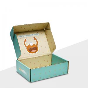 China Stable Cardboard Corrugated Gift Box For Shipping Shoes Stackable wholesale
