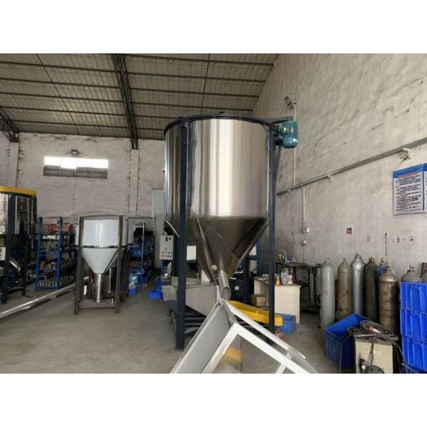 Vertical Drier &amp; Mixer for Plastic PE PP ABS PS
