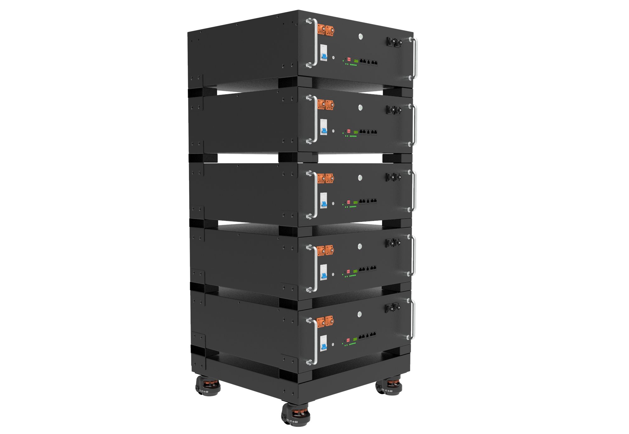 RS232 Communication Port 20Kwh 40Kwh Lifepo4 Battery for Solar Energy Storage Solution