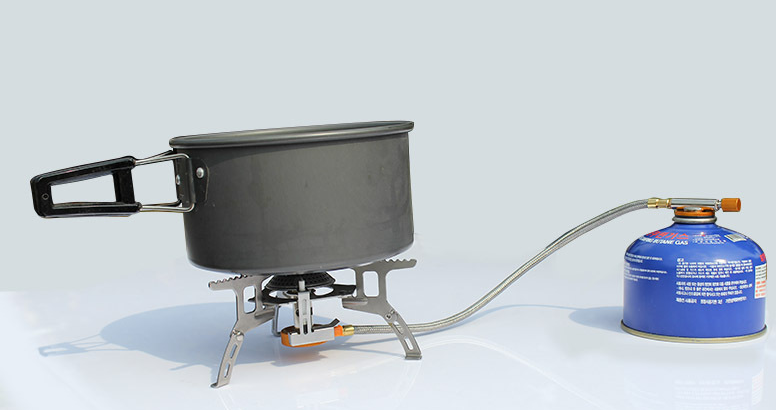 Electronic Ignition 3500W Outdoor Camping Gas Stove 18x7.5cm