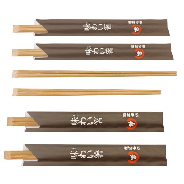 Restaurant Necessity Disposable Bulk Chopsticks Made from 100% 3-5 Years Old Moso Bamboo in Environmental-Friendly Design