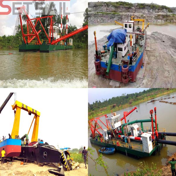 Diesel Engine 24 Inch Cutter Suction Sand Dredger Customization and Customized Request