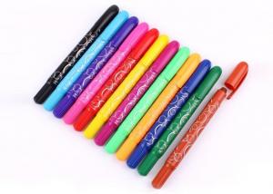China 12 colors Eco-friendly fancy Non-toxic wax crayon set/cheaper and 12 colors rotating crayon wholesale