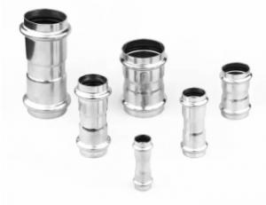 China Sanitary Press Fit Plumbing Fittings DN15mm - DN50mm Nickel White Color wholesale
