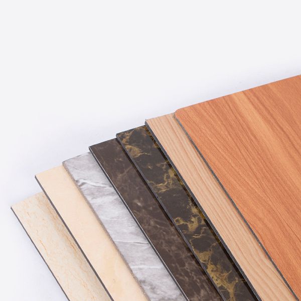 Sky Blue Indoor Acp Sheet Building Decoration 4MM Outside Wall Cladding 48in X 96in