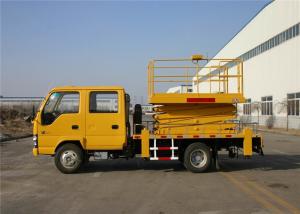 China High Speed 22M Height Telescopic Mobile Aerial Work Platform Truck 4x2 Drive wholesale