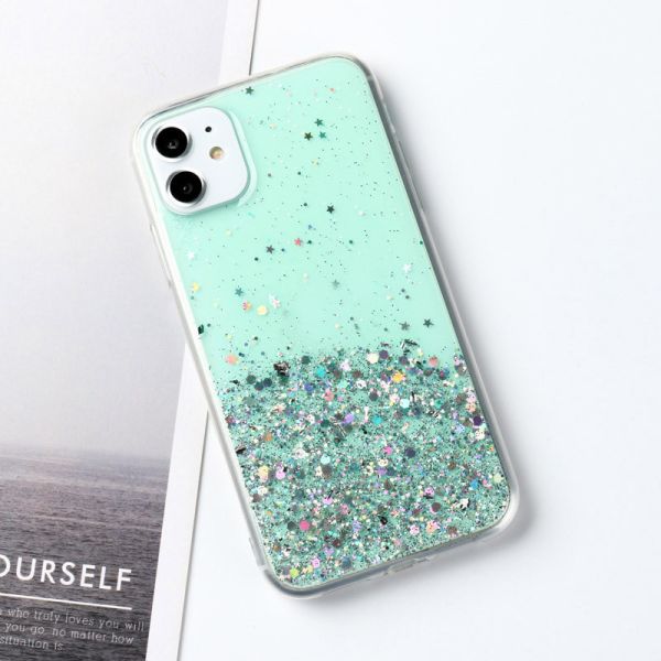 Ultra Slim Shockproof Phone Cases Glitter Power Flexible For Iphone 12